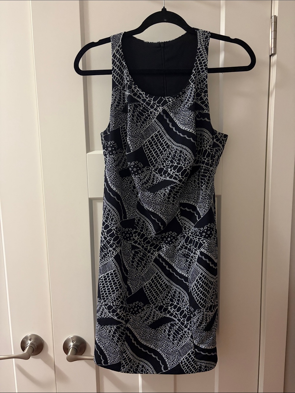 Handmade short sleeve dress in Vietnam for a woman with larger chest